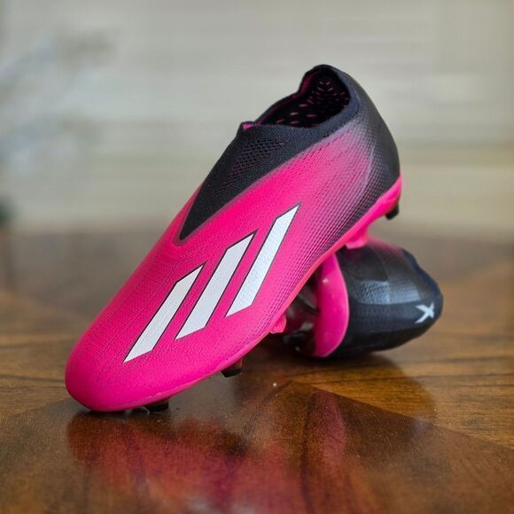 Adidas X Speedportal+ Plus FG Soccer Cleats Pink Black GZ5120 New Girls Size 4Y - Picture 2 of 14